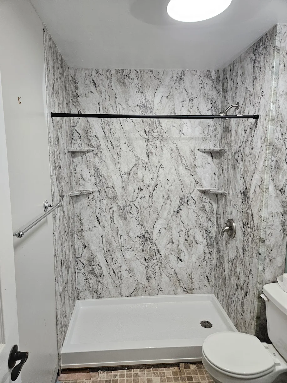 Custom bathroom remodel in Mauldin by Carolina Walk Ins